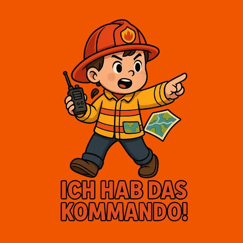 Fire Brigade Boy Child Command