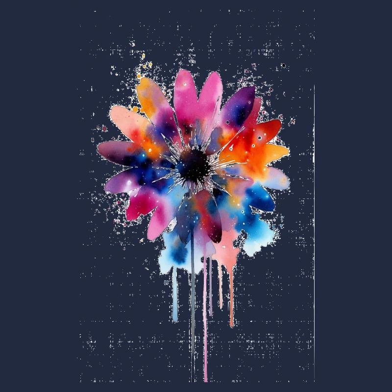 Aquarell-Gänseblümchen