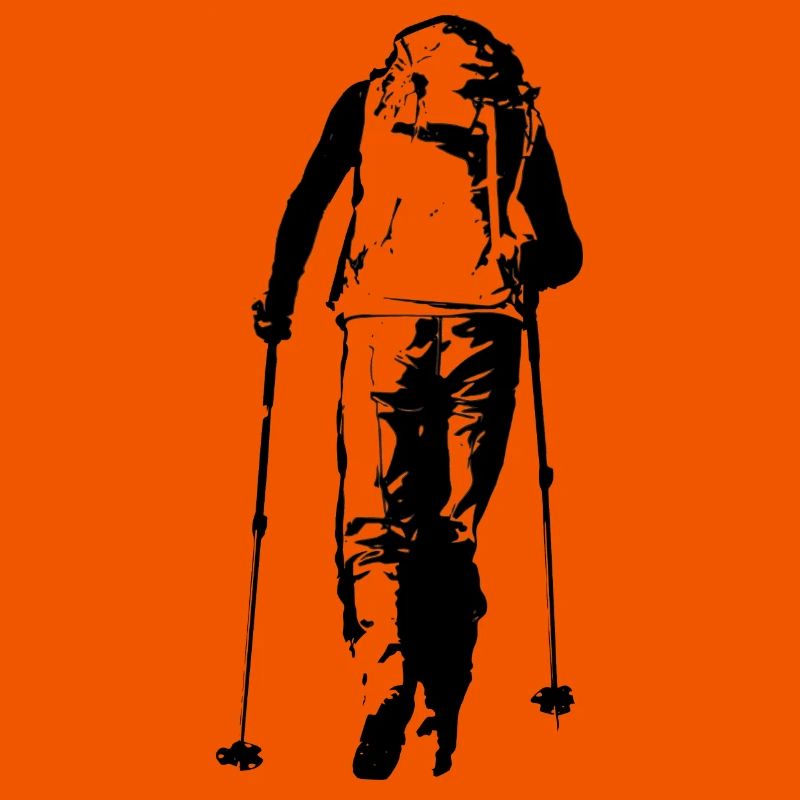 Wanderer Silhouette