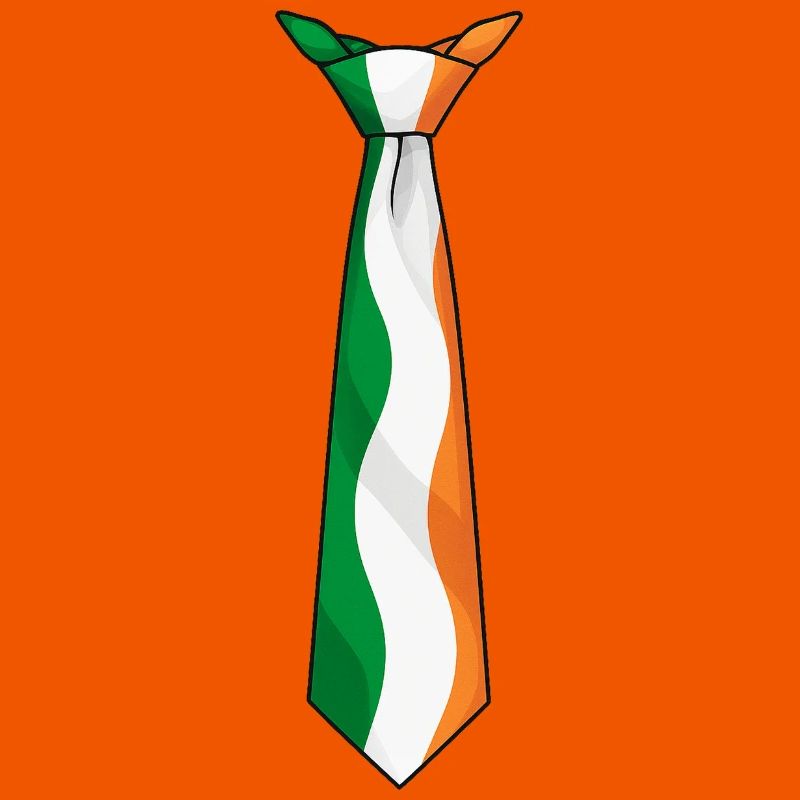 Cravate d’Irlande – Conception du drapeau