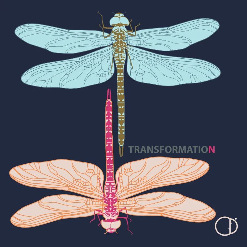 Libellules et transformation par CD