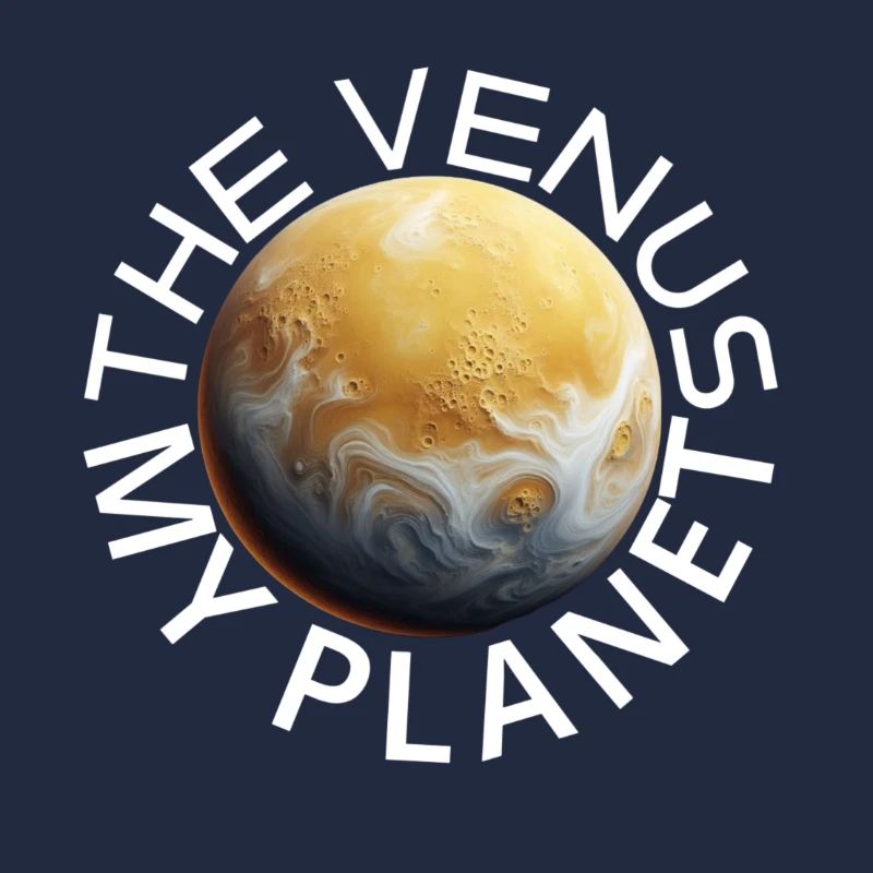 Conception de motif de planète de Vénus