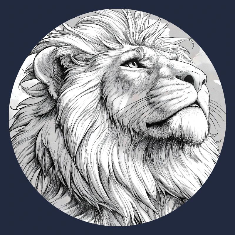 Lion Drawing