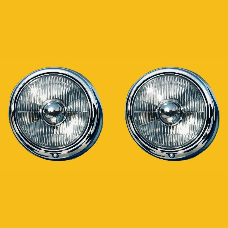 Double Headlight Reflections