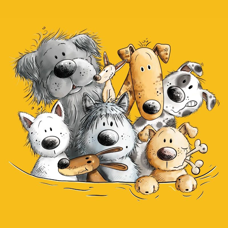Pack chien caca de chien