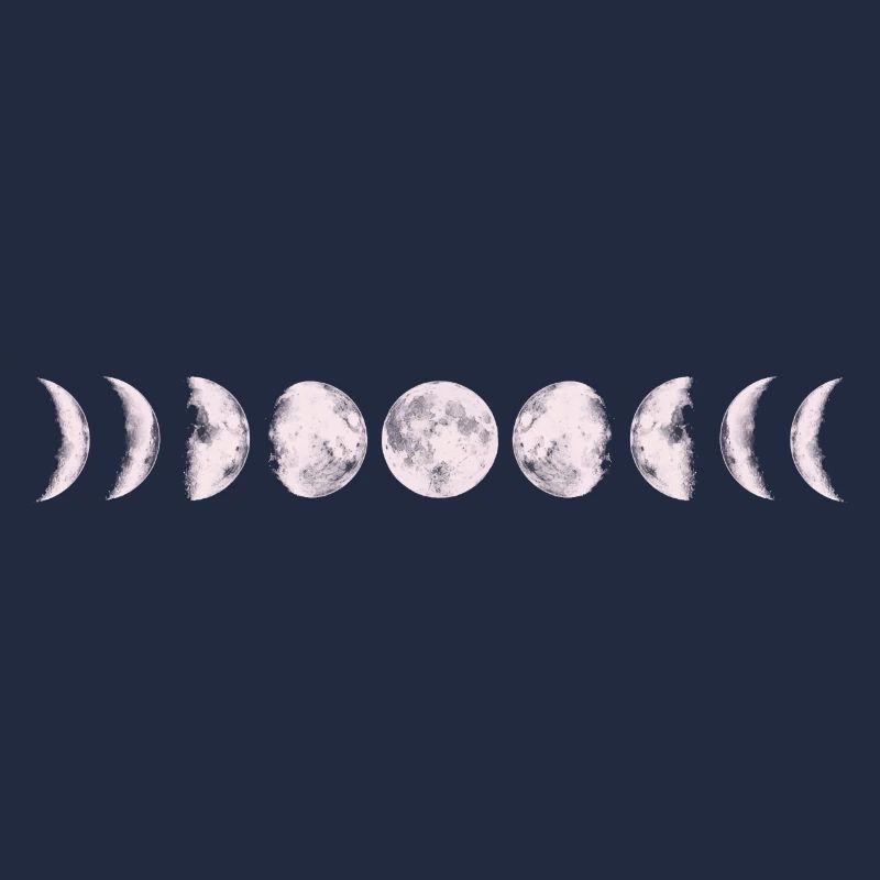 Moon Phase Cycle Print