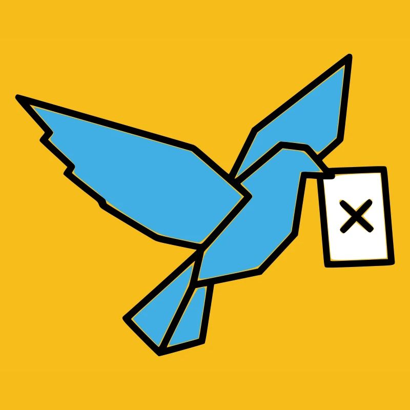 Carrier Pigeon Ballot Bird Multicolored