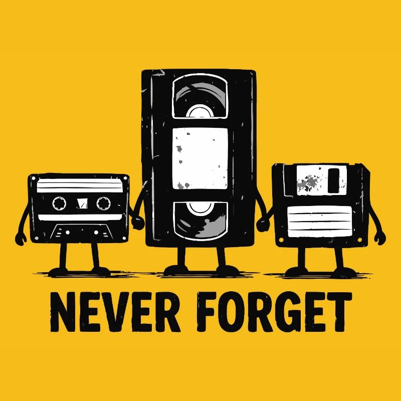 Never Forget Retro Tech