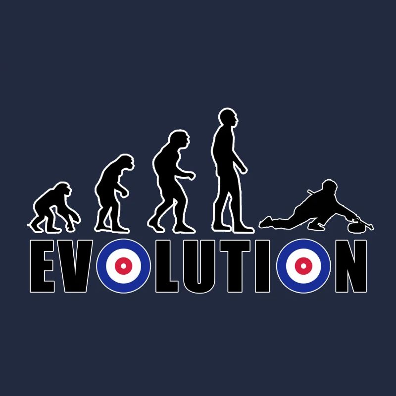 EVOLUTION CURLING Eisstockschießen Geschenk Winter