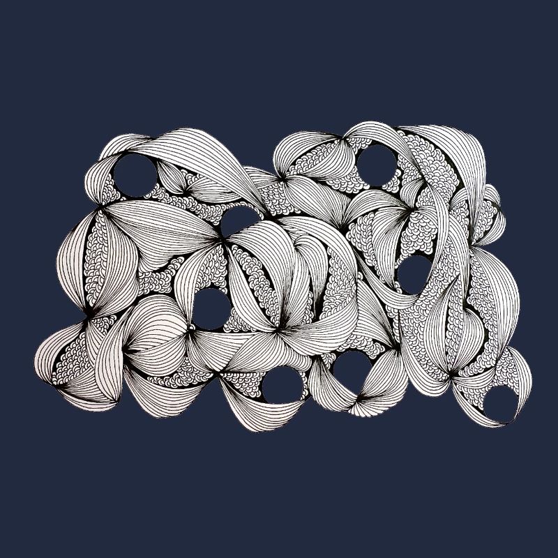 Lined Leaf Weave Pattern