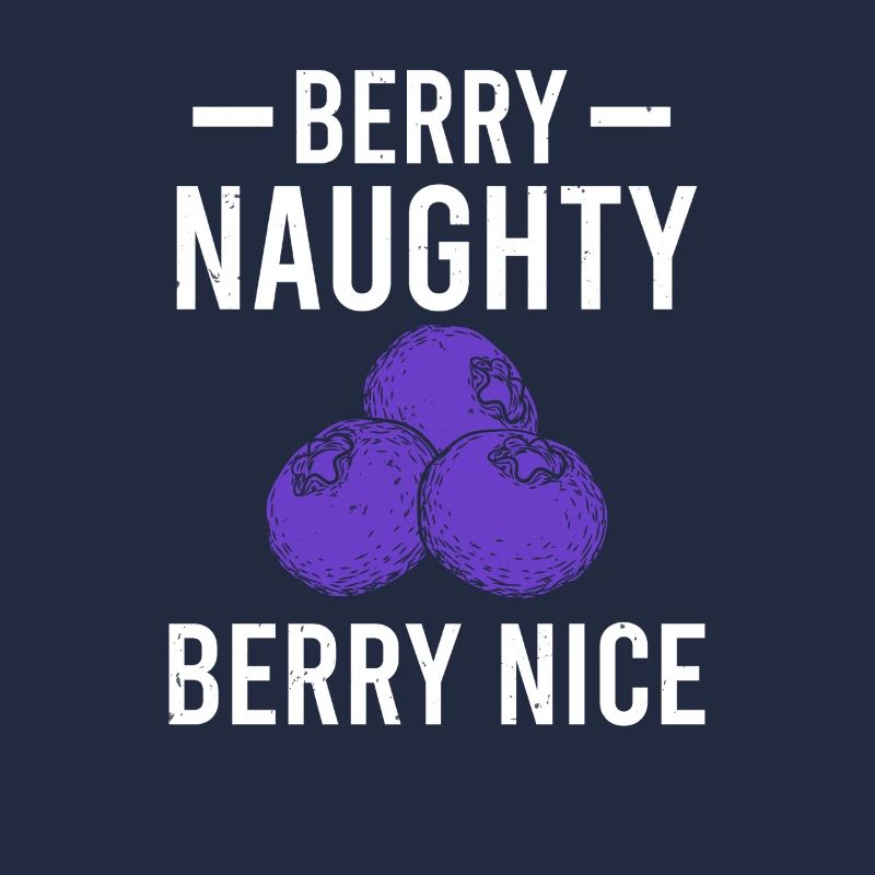 Blueberry Funny Fruit Fruit Blueberry Vintage B