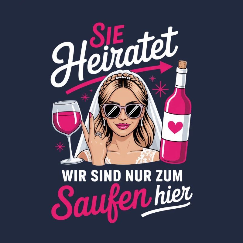 Brides drinking team JGA Junggesellinnenabschied
