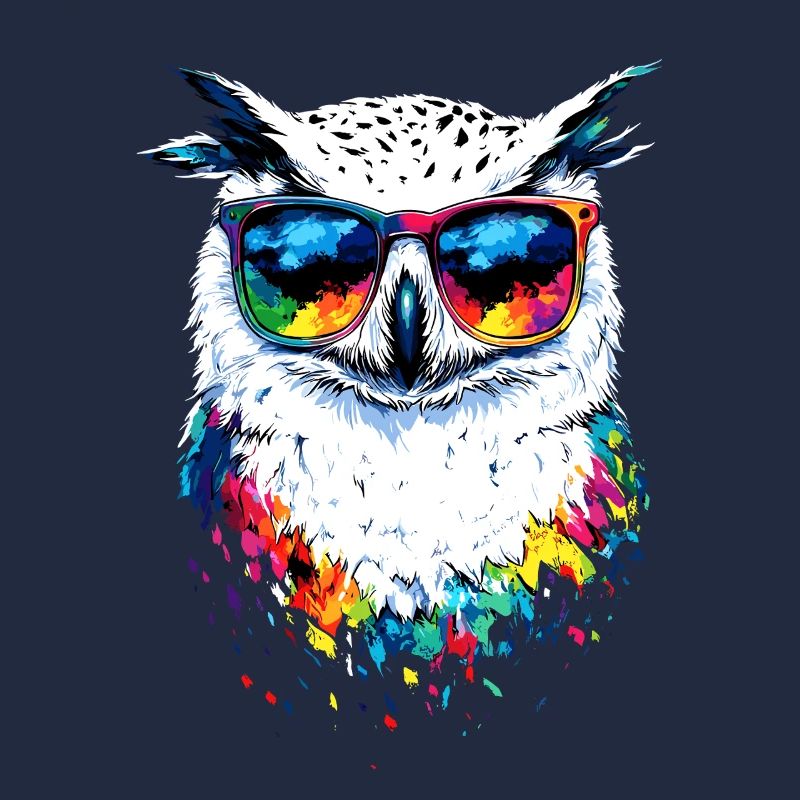 Schneeeule Weiße Eule Kauz Uhu Owl Schnee Eulen