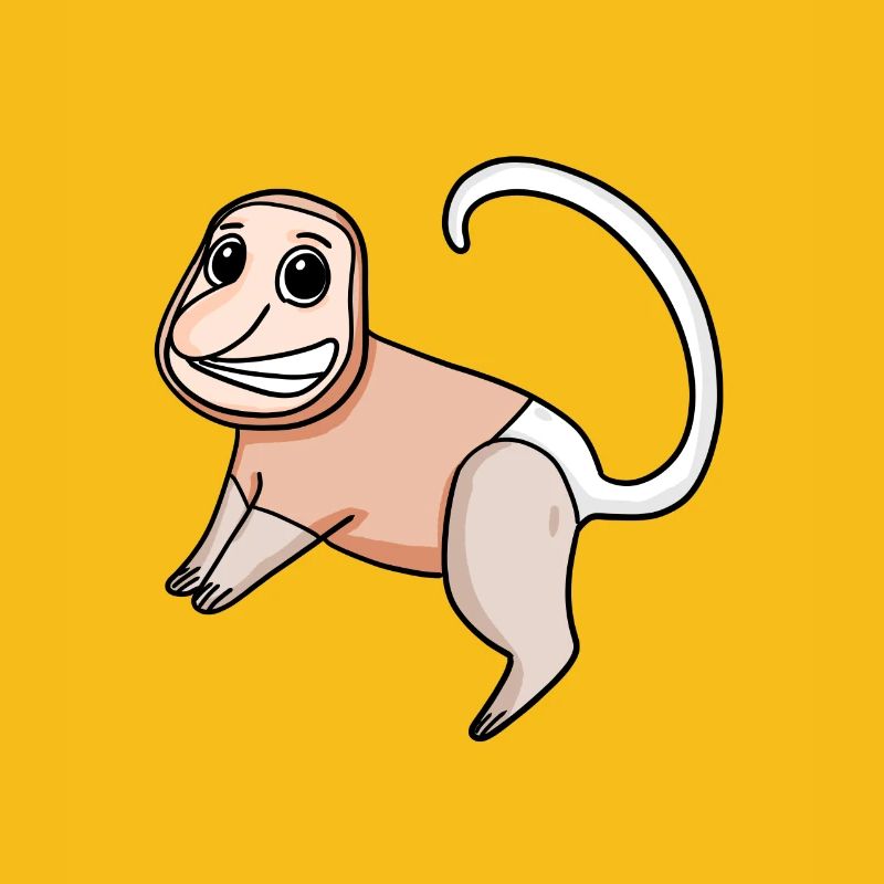 Proboscis Monkey Monkey Monkey