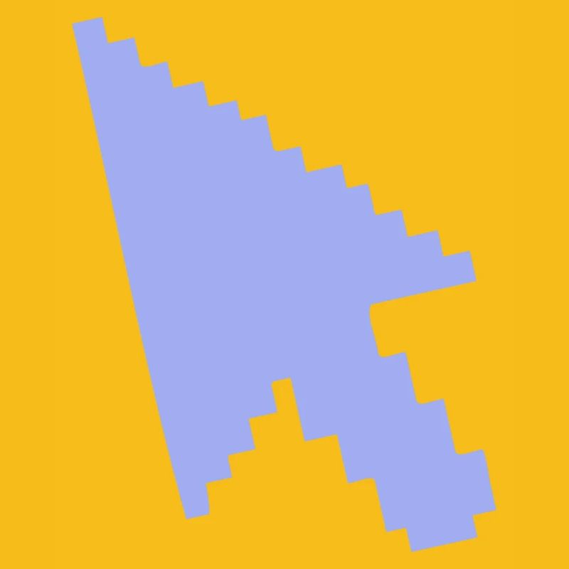 Pointer Mouse Silhouette