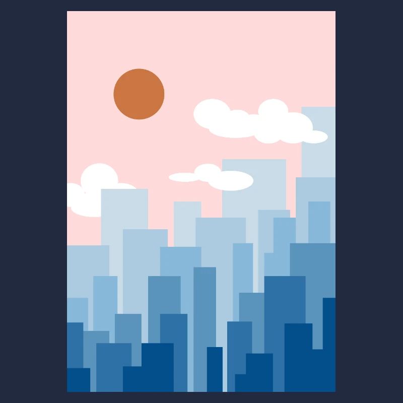 Skyline rosa