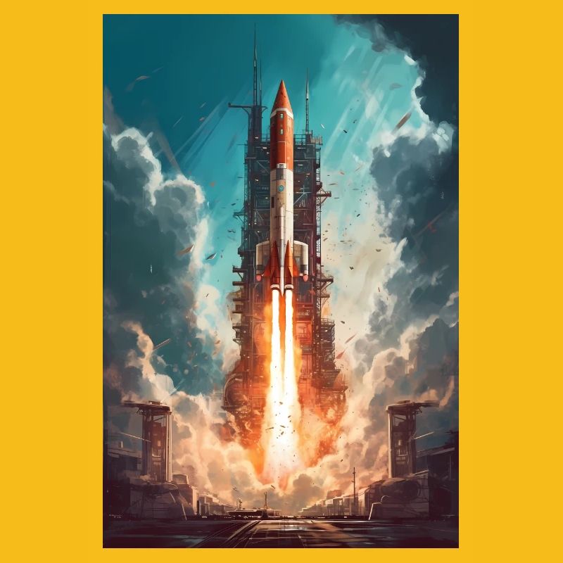 Fusée Astronautes Espace Espace Espace