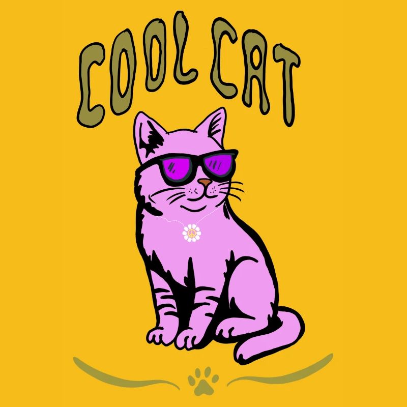 Style de lunettes de soleil chat rose