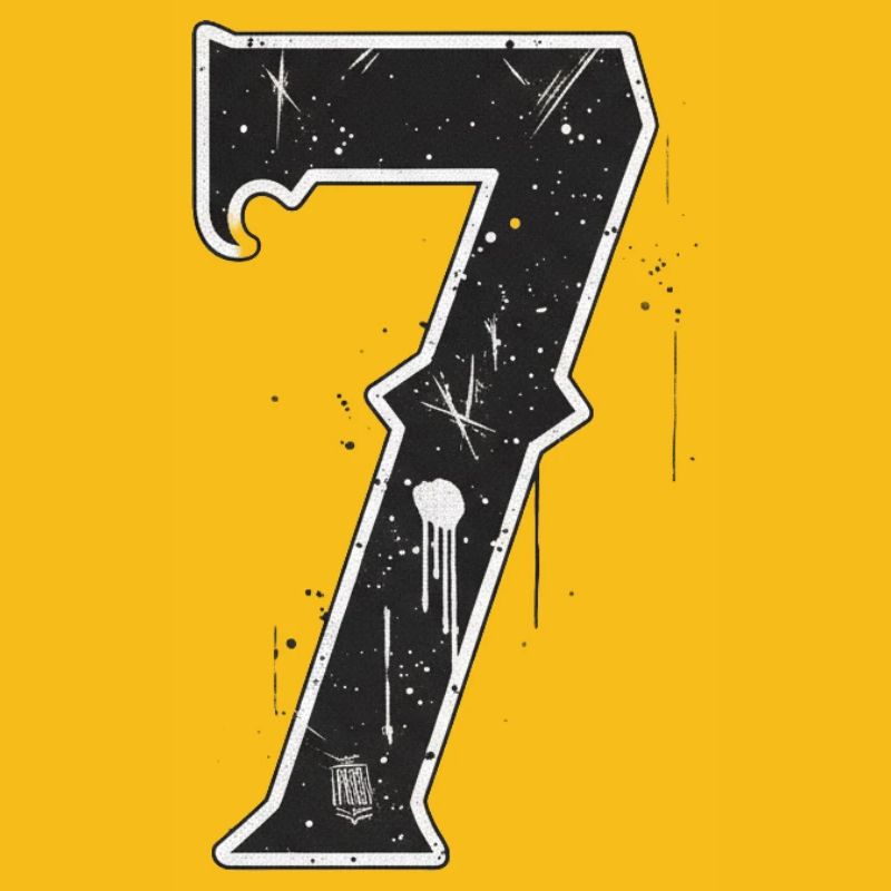 Galactic Number Seven Design