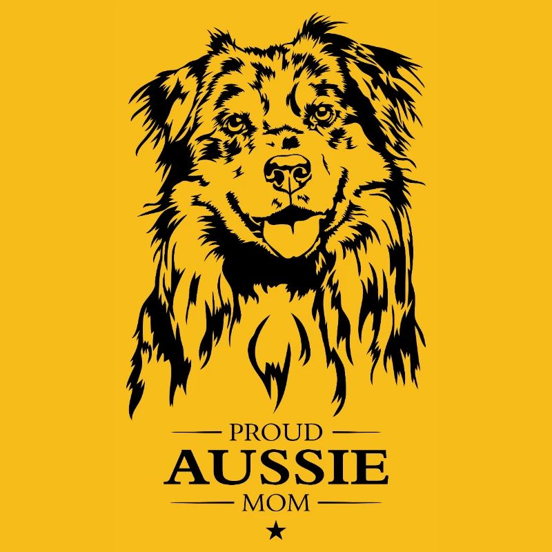 Aussie Mom Hunde Australian Shepherd Hund Wilsigns