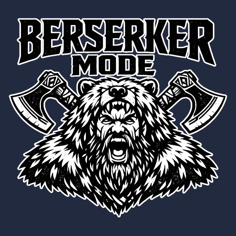 Berserker Mode Bear Axes