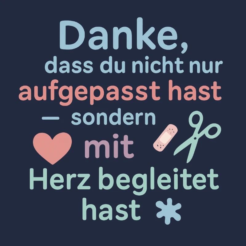 Danke mit Herz - Erzieher Geschenk Idee