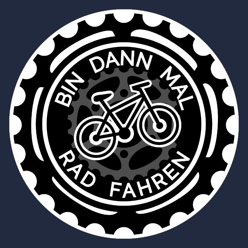Bin dann mal Radfahren - Conception de logo de VTT