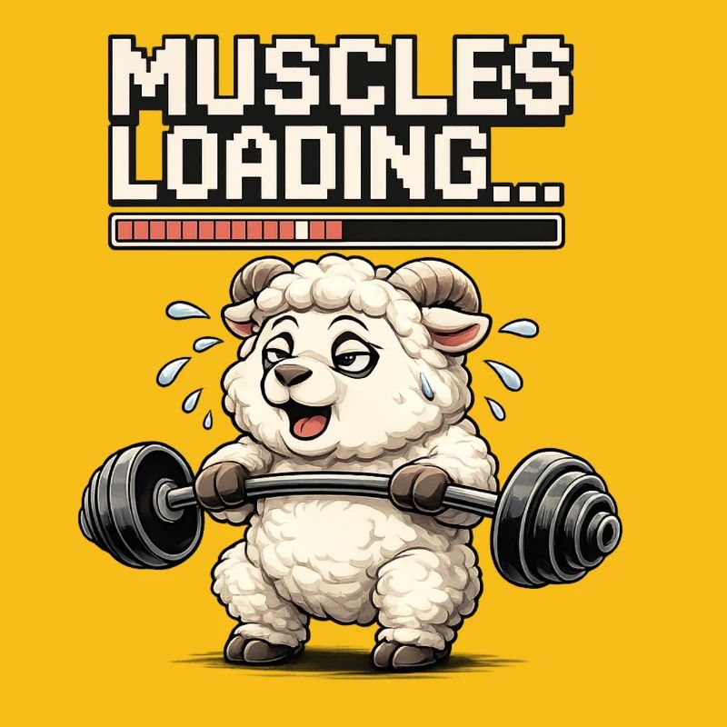 Muscle-loading lamb during strength training