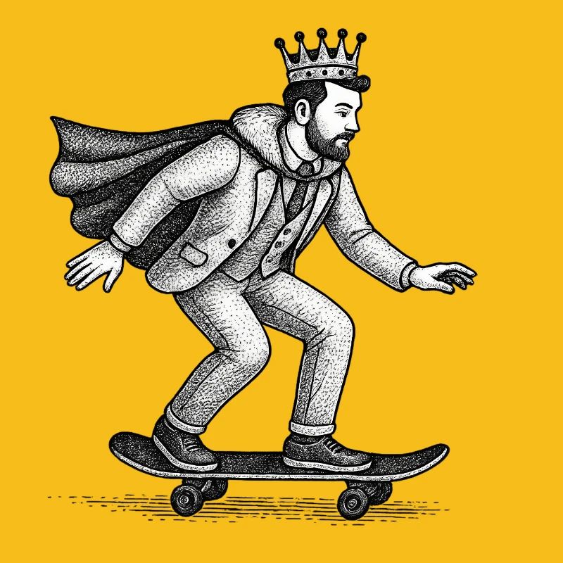 Gekrönter Eiskunstlaufkönig