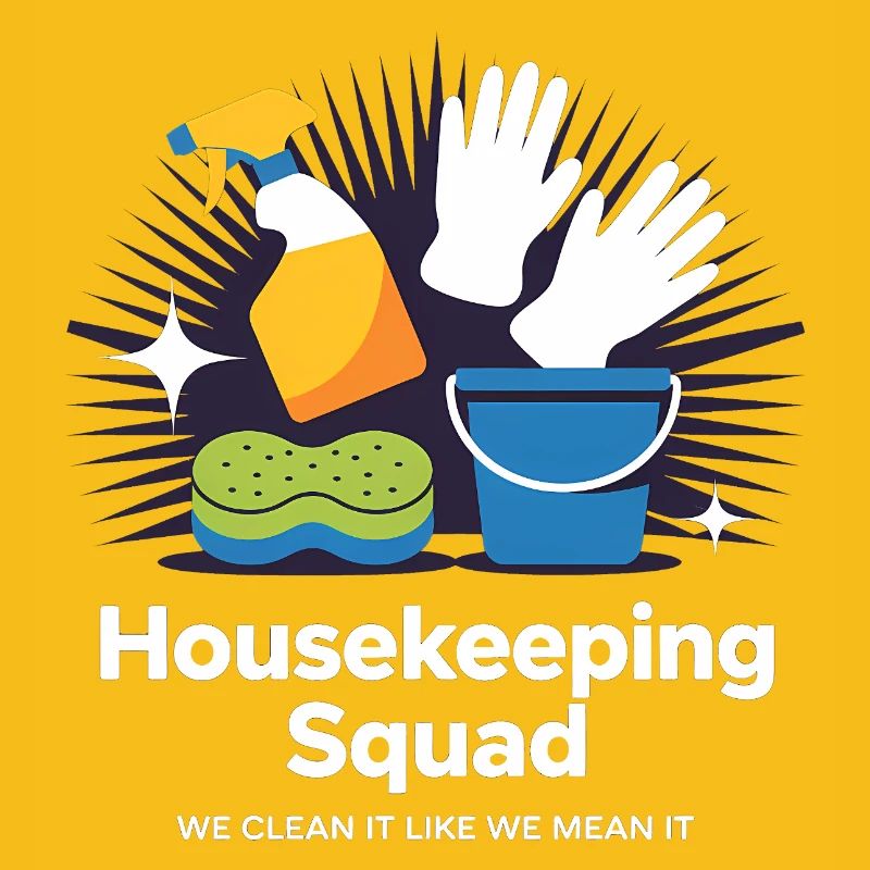 Funny Cleaning Design