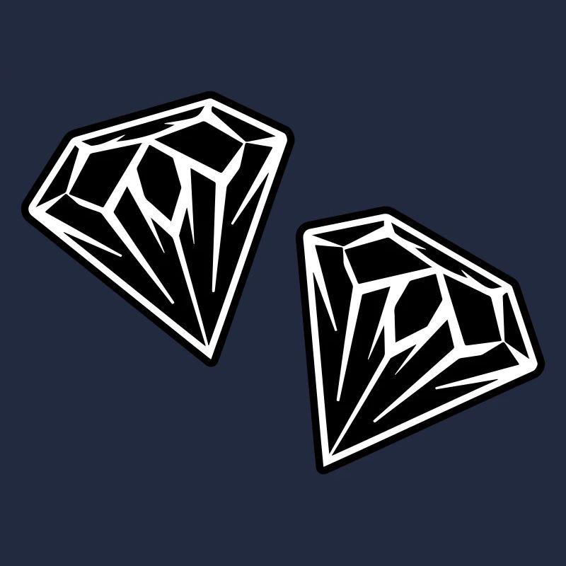 Logo symbole diamant