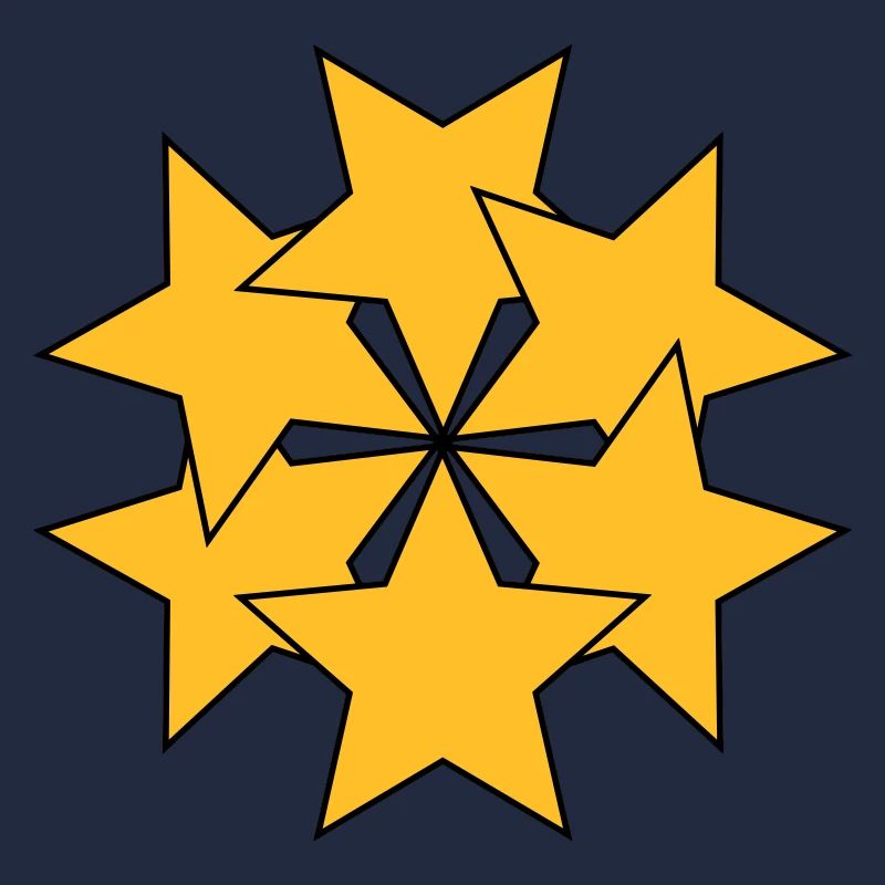 transformierte Sterne | Vectorgraphic