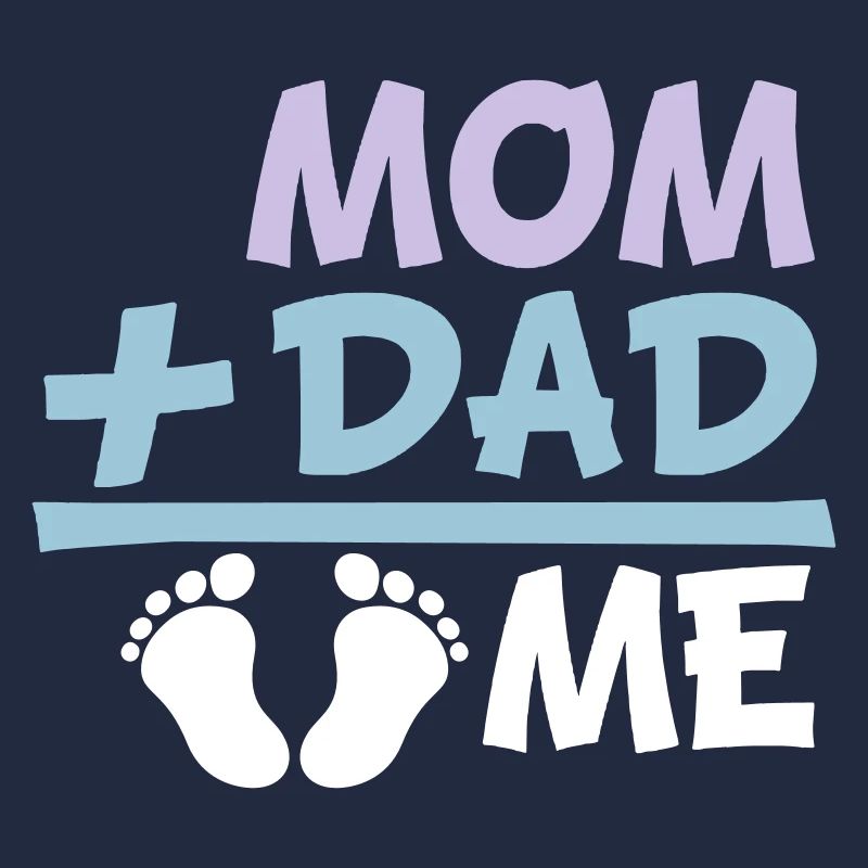 Maman Plus Papa Moi Enceinte Ventre Grossesse