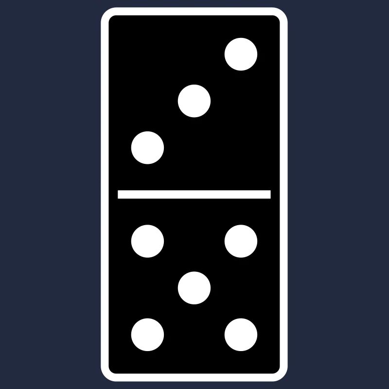 DOMINO STONE 3:5 - VARIABLE COLOR - VECTOR DESIGN!