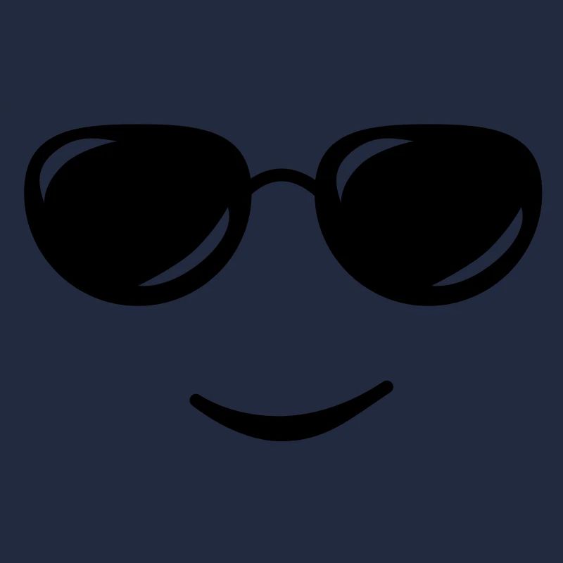 sunglasses smile reflection