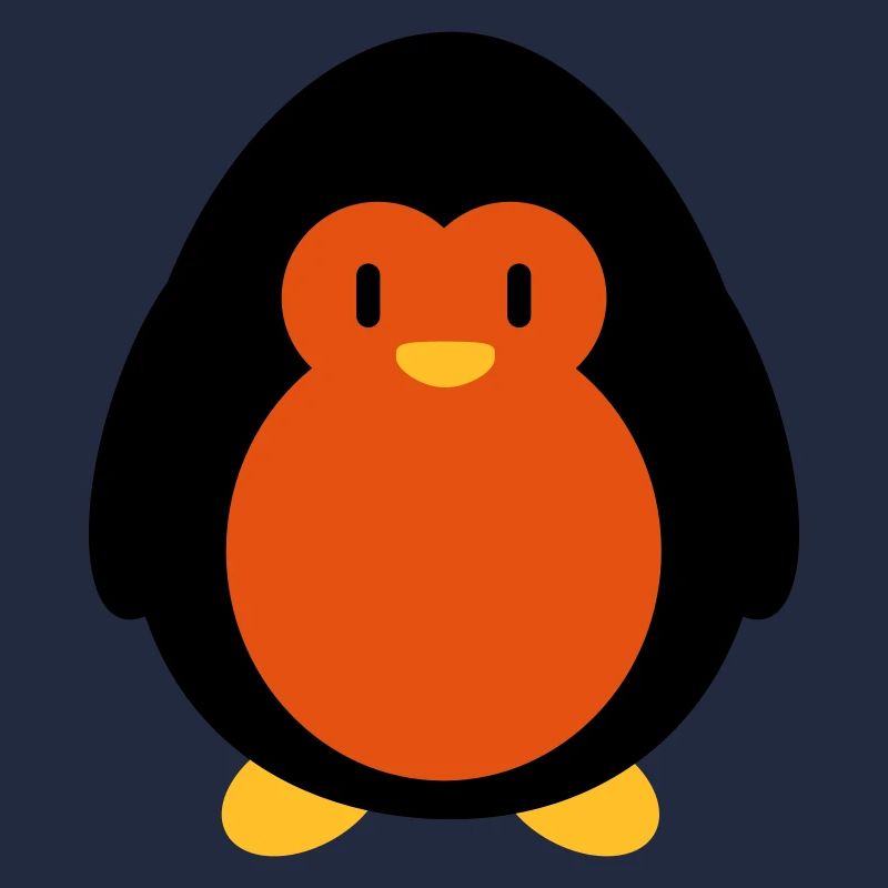 Kleiner süßer Pinguin
