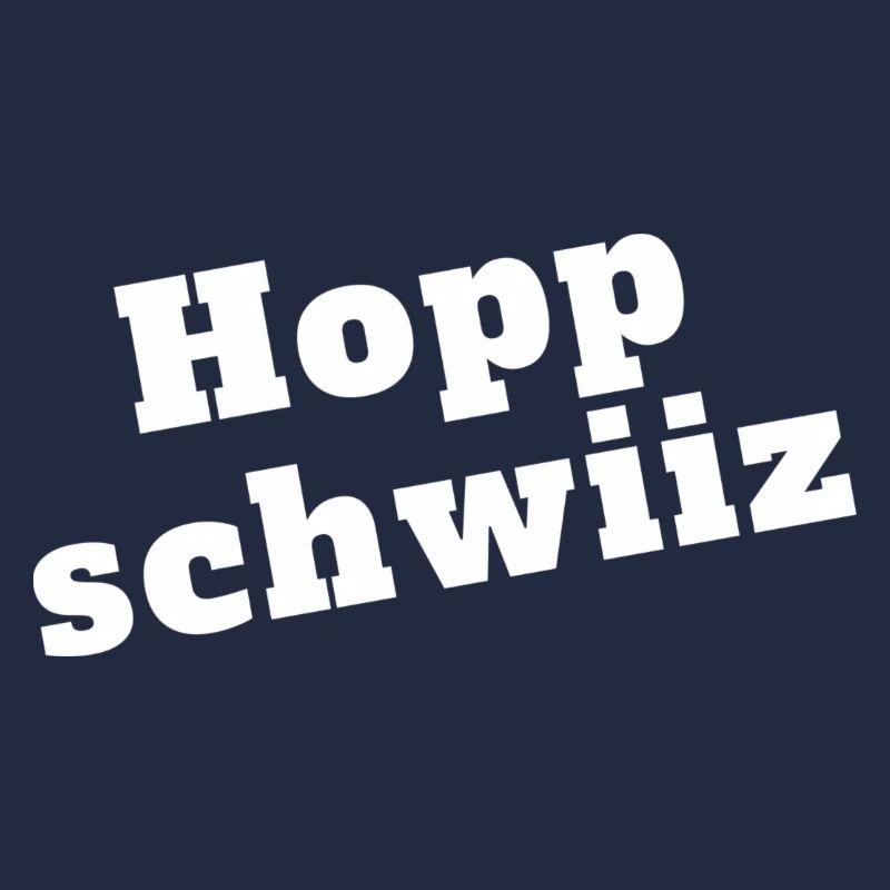 Dialecte Alsacien, Hopp schwiiz.