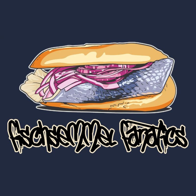 Rouleau de poisson // Illustration
