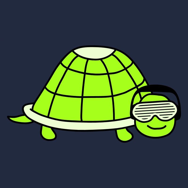 Cute Turtle Cute DJ Party Music Animal