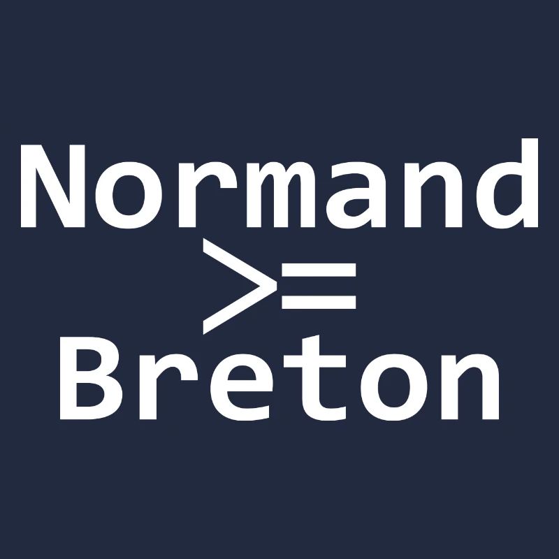 Normannisch größer oder gleich Bretonisch