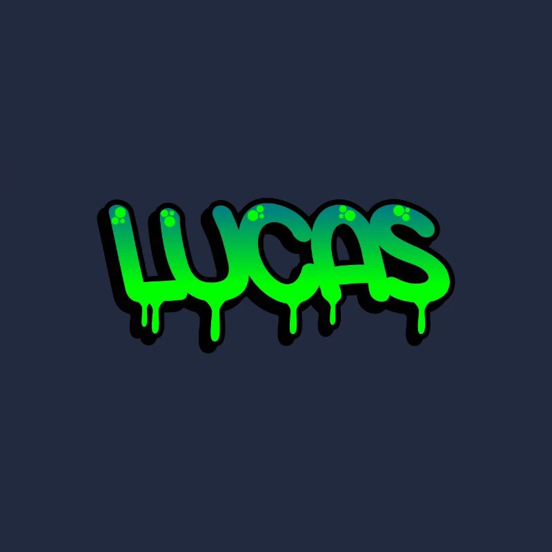 Graffiti-Name Lucas