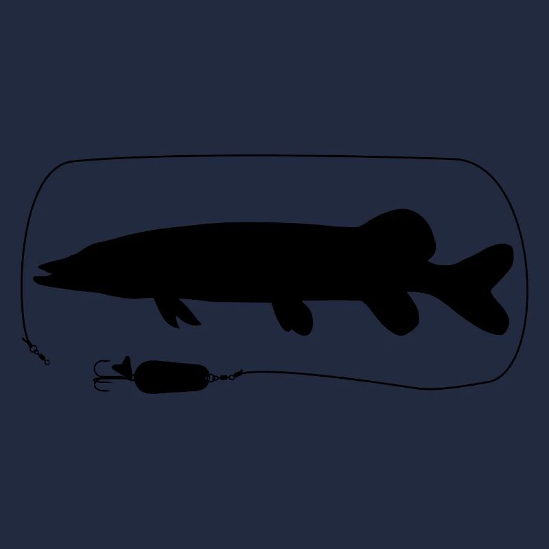 Hecht mit Löffelblinker