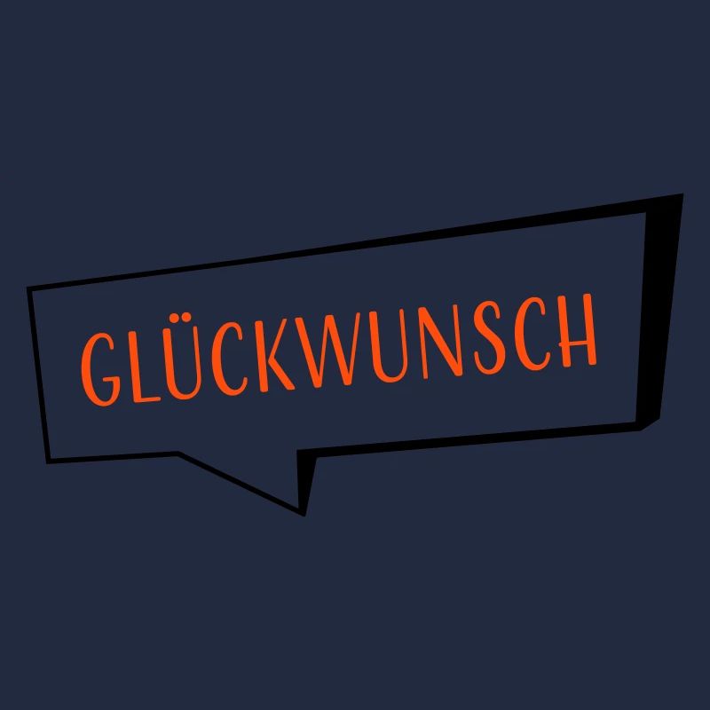 Félicitations bicolore