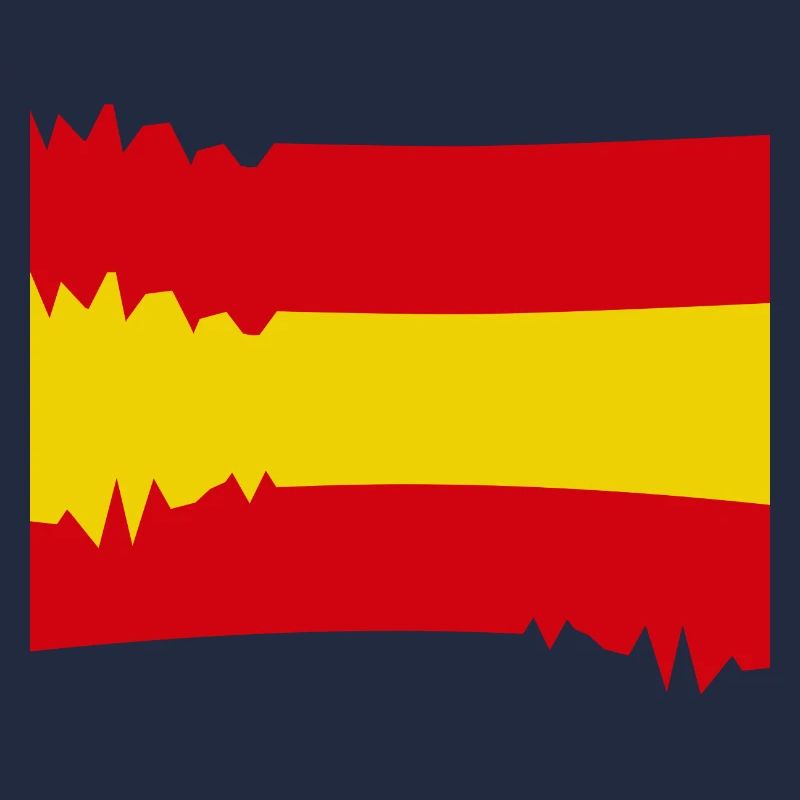 Drapeau espagnol : aspect flou