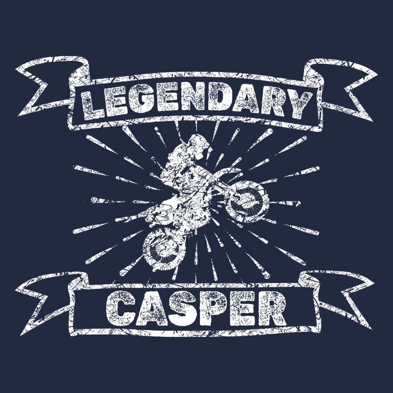 Casper as a motorcycle