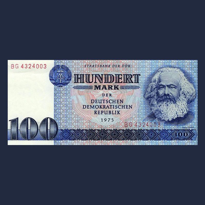 100 marks de la RDA
