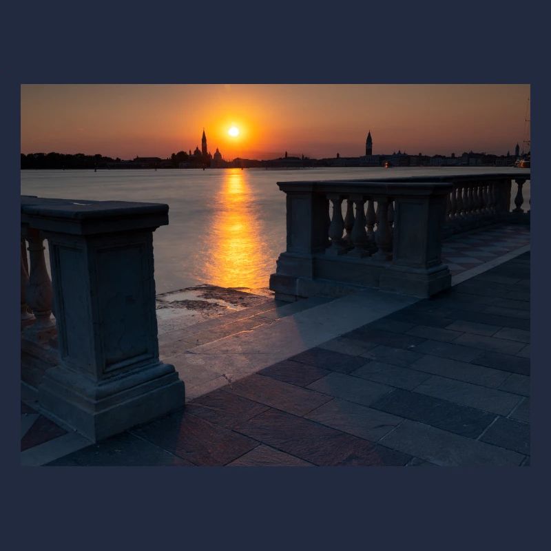 Coucher de soleil à Venise