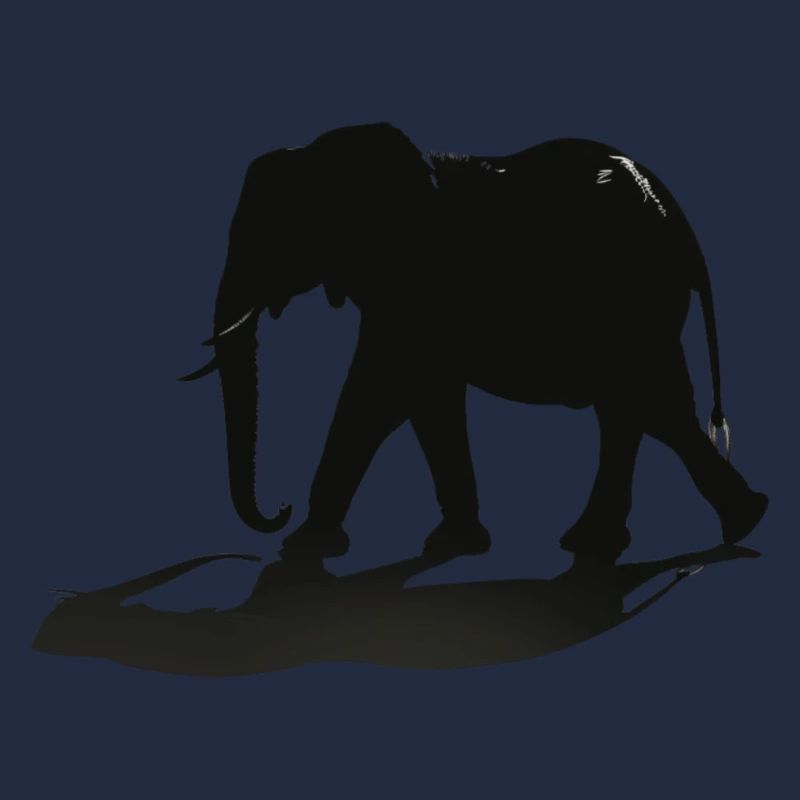 Elephant Silhouette
