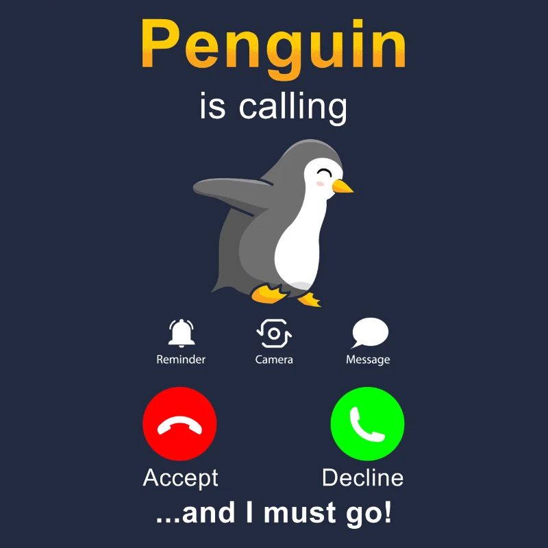 Pinguin is calling
