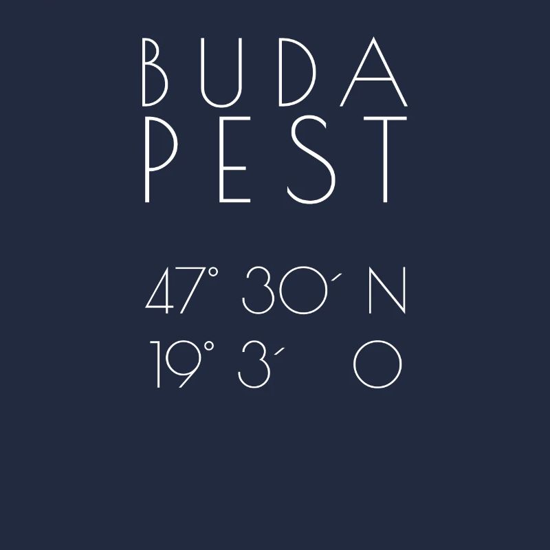 Budapest Coordinates Design
